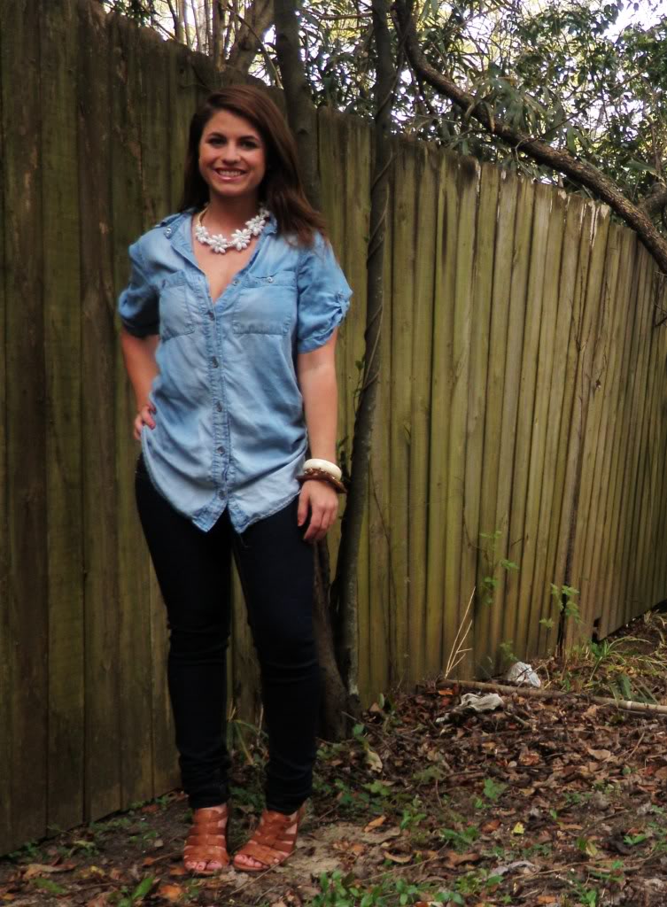 What Wendy Wore: Double Denim on the Sly | Wendy Brandes Jewelry Blog