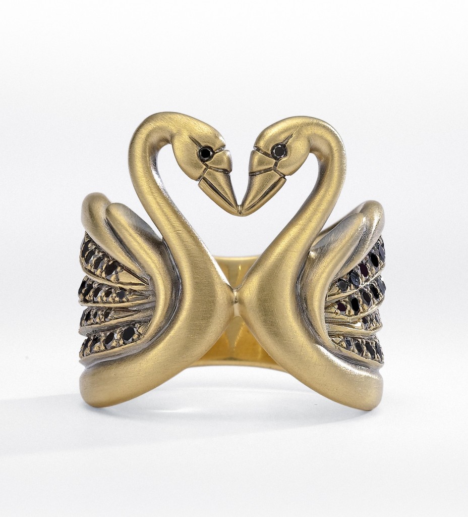 Jewel of the Month: Black Swan Ring | Wendy Brandes Jewelry Blog